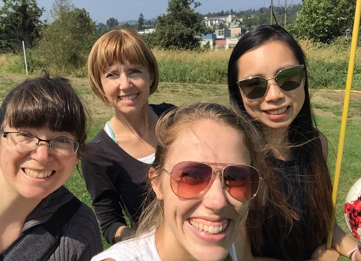 Foot golf in Coquitlam, August 2018