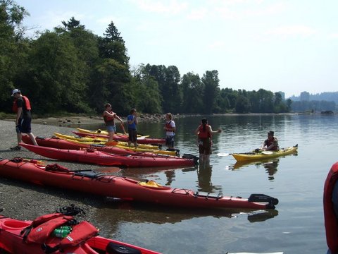 Kayaking, Summer 2010